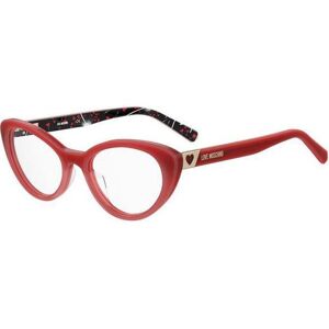 Love Moschino MOL577 C9A ONE SIZE (51) Vörös Férfi Dioptriás szemüvegek