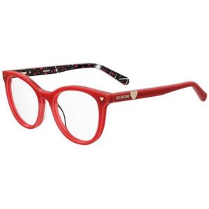Love Moschino MOL592 C9A ONE SIZE (51) Vörös Férfi Dioptriás szemüvegek