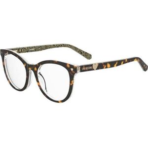 Love Moschino MOL592 2VM ONE SIZE (51) Havana Férfi Dioptriás szemüvegek