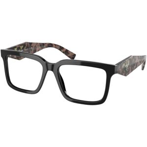 Prada PR10YV 21B1O1 L (54) Fekete Férfi Dioptriás szemüvegek