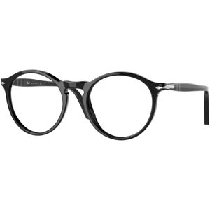 Persol PO3285V 95 L (50) Fekete Unisex Dioptriás szemüvegek