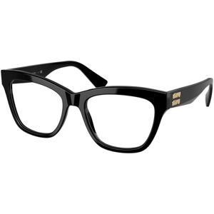 Miu Miu MU03UV 1AB1O1 L (54) Fekete Férfi Dioptriás szemüvegek