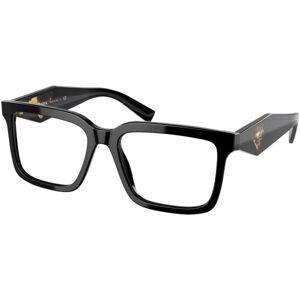 Prada PR10YV 1AB1O1 M (52) Fekete Férfi Dioptriás szemüvegek