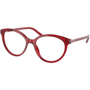 Prada PR08YV 08Z1O1 L (54) Vörös Férfi Dioptriás szemüvegek