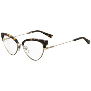 Moschino MOS560 086 ONE SIZE (52) Havana Férfi Dioptriás szemüvegek