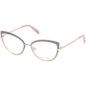 Emilio Pucci EP5143 020 ONE SIZE (55) Szürke Férfi Dioptriás szemüvegek
