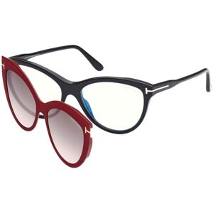 Tom Ford FT5772-B 001 ONE SIZE (55) Fekete Férfi Dioptriás szemüvegek