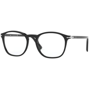 Persol PO3007VM 95 L (52) Fekete Női Dioptriás szemüvegek
