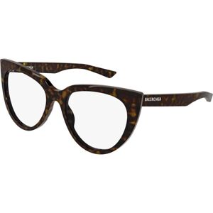 Balenciaga BB0218O 002 ONE SIZE (53) Havana Férfi Dioptriás szemüvegek