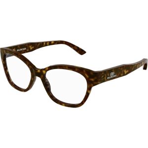 Balenciaga BB0213O 002 ONE SIZE (53) Havana Férfi Dioptriás szemüvegek