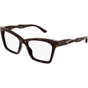 Balenciaga BB0210O 002 ONE SIZE (53) Havana Férfi Dioptriás szemüvegek