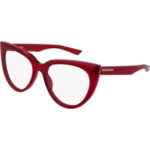 Balenciaga BB0218O 004 ONE SIZE (53) Vörös Férfi Dioptriás szemüvegek