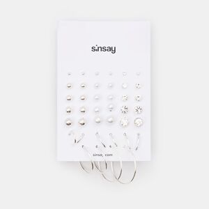 Sinsay - 20 pár fülbevaló - Ezüst