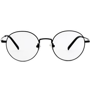 Luna Black ONE SIZE (49) Fekete Unisex Dioptriás szemüvegek