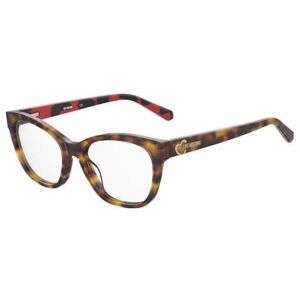 Love Moschino MOL598 GCR ONE SIZE (53) Havana Férfi Dioptriás szemüvegek