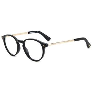 Dsquared2 D20056 807 ONE SIZE (49) Fekete Női Dioptriás szemüvegek