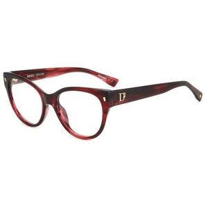 Dsquared2 D20069 573 ONE SIZE (52) Vörös Férfi Dioptriás szemüvegek