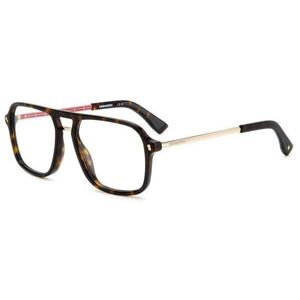 Dsquared2 D20055 086 ONE SIZE (54) Havana Női Dioptriás szemüvegek