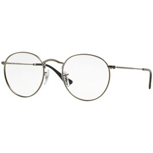 Ray-Ban Round Metal Classic RX3447V 2620 M (50) Szürke Unisex Dioptriás szemüvegek
