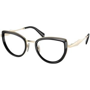 Prada PR54ZV 1AB1O1 M (49) Fekete Férfi Dioptriás szemüvegek