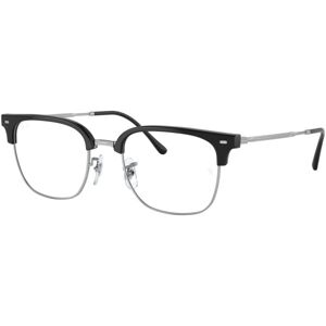 Ray-Ban New Clubmaster RX7216 2000 M (51) Fekete Unisex Dioptriás szemüvegek