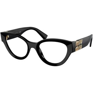 Miu Miu MU01VV 1AB1O1 L (52) Fekete Férfi Dioptriás szemüvegek