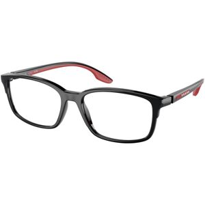 Prada Linea Rossa PS01PV 1AB1O1 M (54) Fekete Női Dioptriás szemüvegek