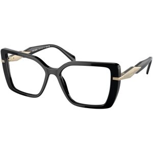 Prada PR03ZV 1AB1O1 M (53) Fekete Férfi Dioptriás szemüvegek