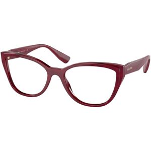 Miu Miu MU04SV 16H1O1 L (54) Vörös Férfi Dioptriás szemüvegek