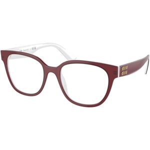 Miu Miu MU02VV 10D1O1 L (54) Vörös Férfi Dioptriás szemüvegek