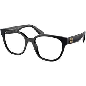 Miu Miu MU02VV 1AB1O1 M (52) Fekete Férfi Dioptriás szemüvegek
