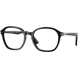 Persol PO3296V 95 M (51) Fekete Unisex Dioptriás szemüvegek