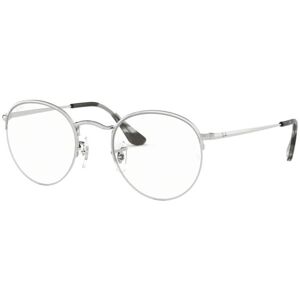 Ray-Ban Round Gaze RX3947V 2501 L (51) Ezüst Unisex Dioptriás szemüvegek