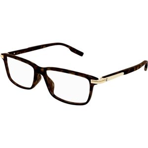 Mont Blanc MB0217O 002 ONE SIZE (55) Havana Női Dioptriás szemüvegek