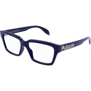 Alexander McQueen AM0332O 004 ONE SIZE (54) Kék Női Dioptriás szemüvegek