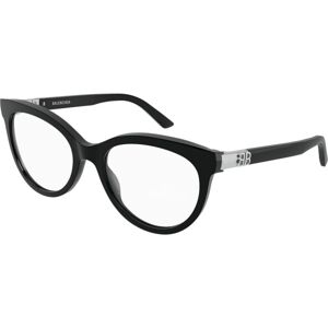 Balenciaga BB0185O 001 ONE SIZE (53) Fekete Férfi Dioptriás szemüvegek
