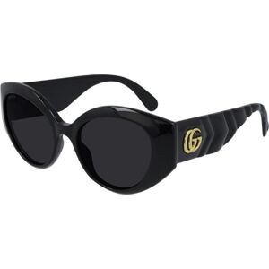 Gucci GG0809S 001 ONE SIZE (52) Fekete Férfi Napszemüvegek