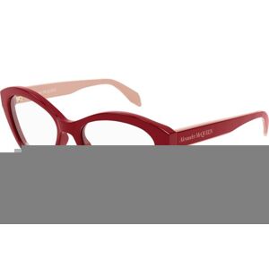 Alexander McQueen AM0360O 004 ONE SIZE (52) Vörös Férfi Dioptriás szemüvegek