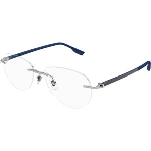 Mont Blanc MB0186O 002 ONE SIZE (56) Ezüst Női Dioptriás szemüvegek