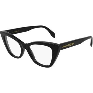 Alexander McQueen AM0305O 001 ONE SIZE (50) Fekete Férfi Dioptriás szemüvegek
