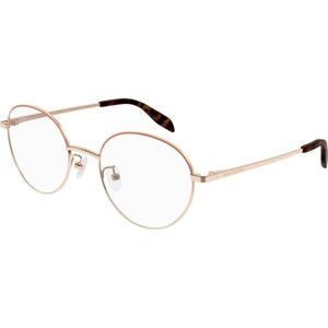 Alexander McQueen AM0369O 003 ONE SIZE (53) Arany Unisex Dioptriás szemüvegek