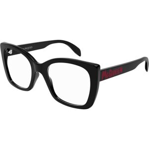 Alexander McQueen AM0351O 002 ONE SIZE (52) Fekete Férfi Dioptriás szemüvegek