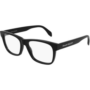 Alexander McQueen AM0307O 001 ONE SIZE (55) Fekete Női Dioptriás szemüvegek