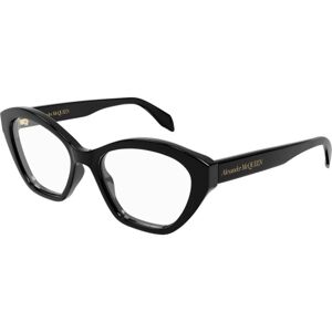 Alexander McQueen AM0360O 001 ONE SIZE (52) Fekete Férfi Dioptriás szemüvegek
