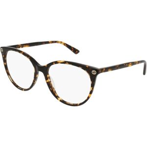 Gucci GG0093O 002 ONE SIZE (53) Havana Férfi Dioptriás szemüvegek