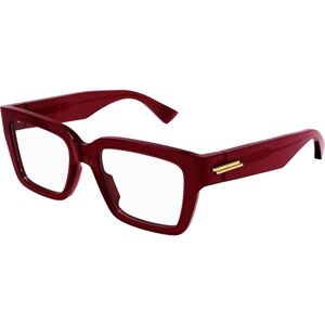 Bottega Veneta BV1153O 008 ONE SIZE (51) Vörös Férfi Dioptriás szemüvegek