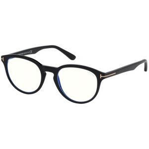 Tom Ford FT5556-B 001 ONE SIZE (51) Fekete Unisex Dioptriás szemüvegek