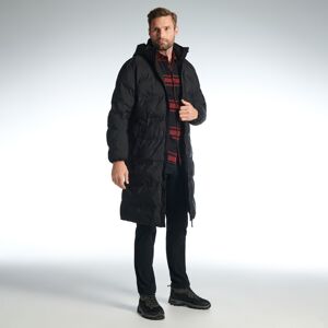 Sinsay - Steppelt kabát kapucnival - Fekete