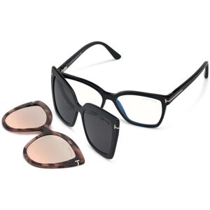 Tom Ford FT5641-B 001 ONE SIZE (53) Fekete Férfi Dioptriás szemüvegek