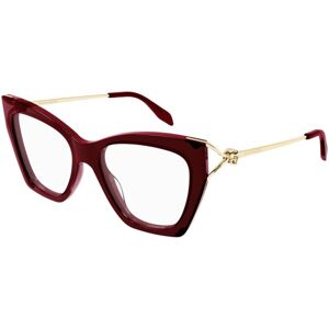 Alexander McQueen AM0376O 003 ONE SIZE (51) Vörös Férfi Dioptriás szemüvegek